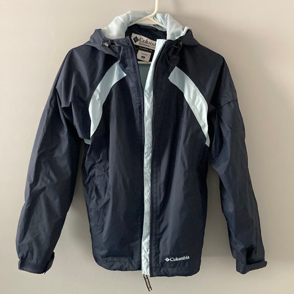 Columbia hooded packable jacket